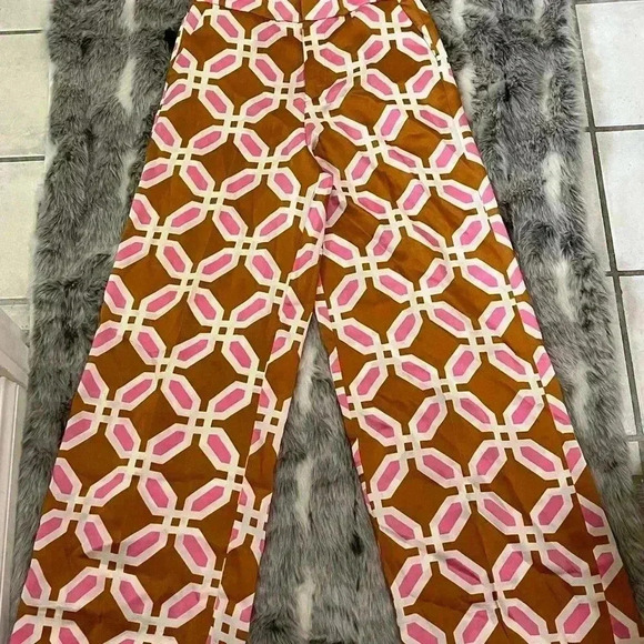 ZARA Pijama style trousers pants BLOGGERS FAV sz XS - Picture 5 of 9